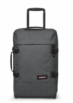 Eastpak Upright (2 Wheel) | Softside Luggage-Tranverz Cabin Upright S- Black Denim
