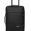 Eastpak Upright (2 Wheel) | Softside Luggage-Tranverz Cabin Upright S - Black
