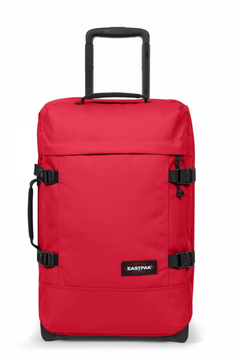 Eastpak Upright (2 Wheel) | Cabin Luggage-Tranverz Cabin Upright S - Tomato Red (red)