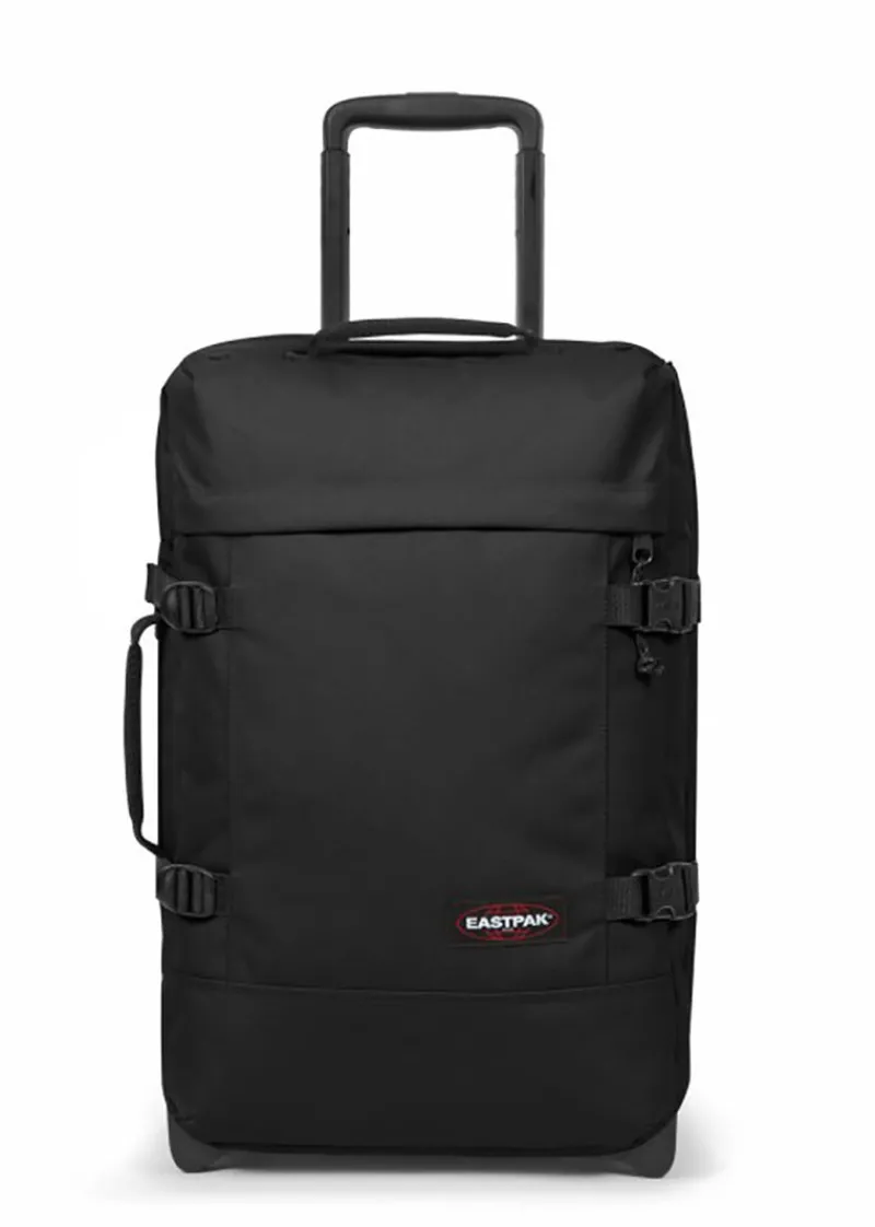 Eastpak Upright (2 Wheel) | Softside Luggage-Tranverz Cabin Upright S - Black