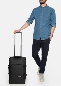 Eastpak Upright (2 Wheel) | Softside Luggage-Tranverz Cabin Upright S - Black