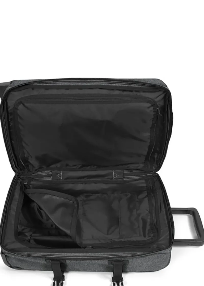 Eastpak Upright (2 Wheel) | Softside Luggage-Tranverz Cabin Upright S- Black Denim