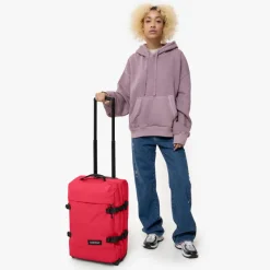 Eastpak Upright (2 Wheel) | Cabin Luggage-Tranverz Cabin Upright S - Tomato Red (red)