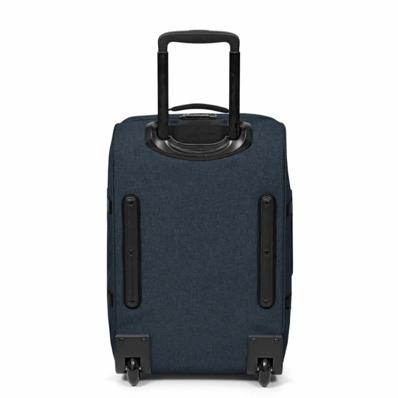 Eastpak Upright (2 Wheel) | Softside Luggage-Tranverz Cabin Upright S- Triple Denim
