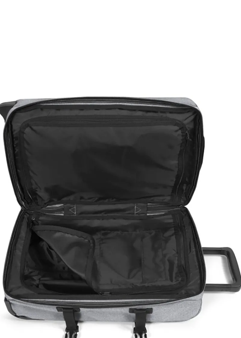 Eastpak Upright (2 Wheel) | Softside Luggage-Tranverz Cabin Upright S - Black
