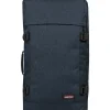 Eastpak Upright (2 Wheel) | Softside Luggage-Tranverz Upright L - Triple Denim