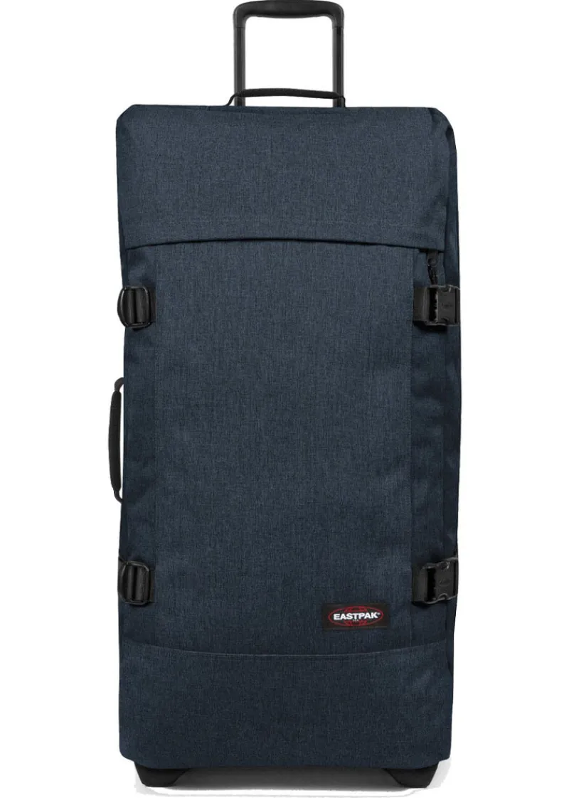 Eastpak Upright (2 Wheel) | Softside Luggage-Tranverz Upright L - Triple Denim