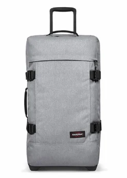 Eastpak Upright (2 Wheel) | Softside Luggage-Tranverz Upright M - Sunday Grey