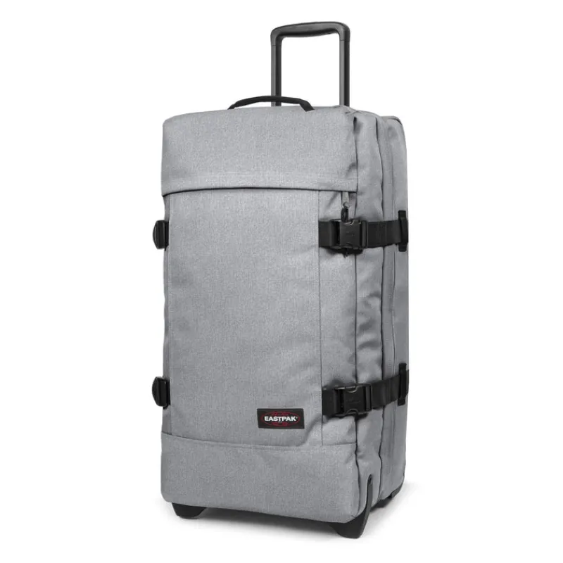 Eastpak Upright (2 Wheel) | Softside Luggage-Tranverz Upright M - Sunday Grey