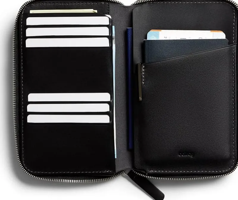 Bellroy Wallets-Travel Folio - Black