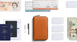 Bellroy Wallets-Travel Folio - Caramel