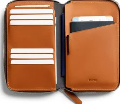 Bellroy Wallets-Travel Folio - Caramel