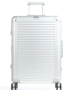 Travelite Spinner (4 Wheel) | Aluminium Luggage-Next Spinner (4 wheels) 67cm - Silver