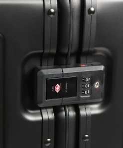 Travelite Spinner (4 Wheel) | Aluminium Luggage-Next Spinner (4 wheels) 67cm - Black