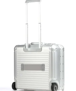Travelite Upright (2 Wheel) | Aluminium Luggage-Next Trolley (2 wheels) 45cm - Silver