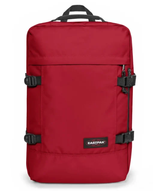 Eastpak Laptop Sleeves | Backpacks-TRAVELPACK Large backpack with laptop sleeve - Scarlet Red