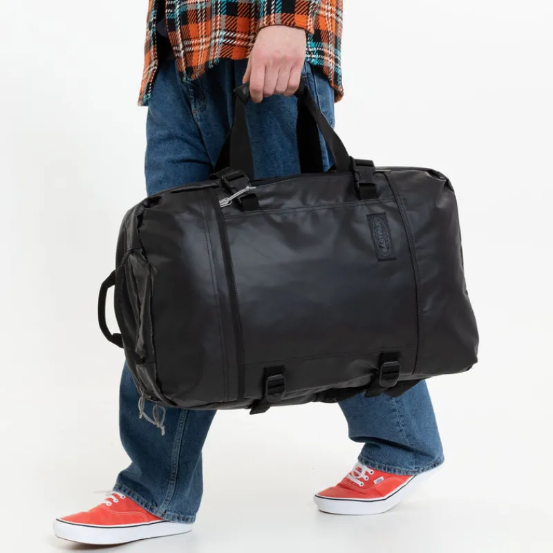Eastpak Laptop Sleeves | Backpacks-TRAVELPACK Large backpack with laptop sleeve - Tarp Black (black)