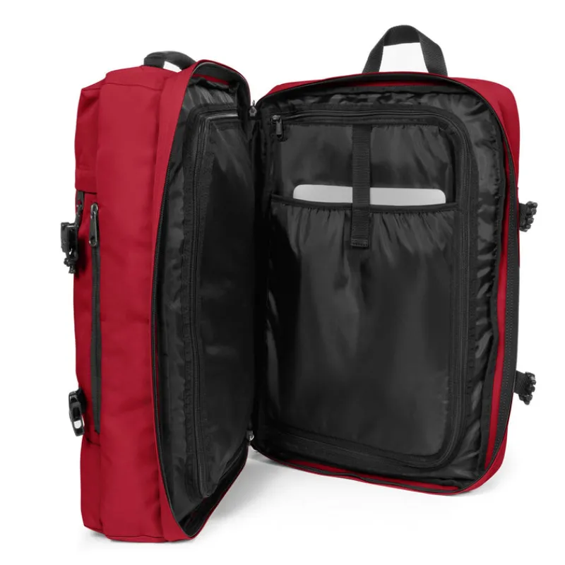 Eastpak Laptop Sleeves | Backpacks-TRAVELPACK Large backpack with laptop sleeve - Scarlet Red