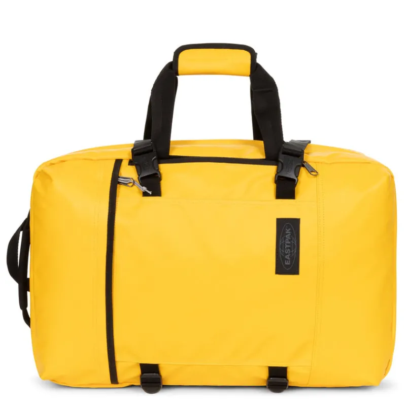 Eastpak Laptop Sleeves | Backpacks-TRAVELPACK Large backpack with laptop sleeve - Tarp Yolk (Yellow)