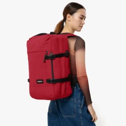 Eastpak Laptop Sleeves | Backpacks-TRAVELPACK Large backpack with laptop sleeve - Scarlet Red