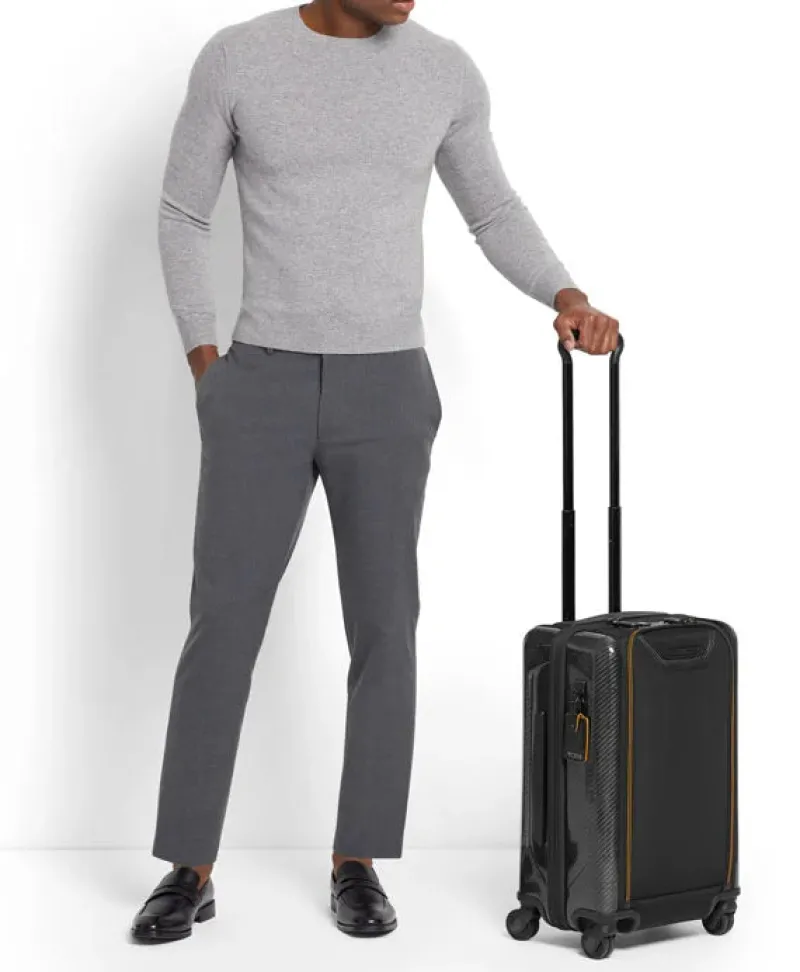 London Luggage Cabin Luggage-TUMI MCLAREN Aero International Expandable 4 Wheel Carry-On - Super Grey