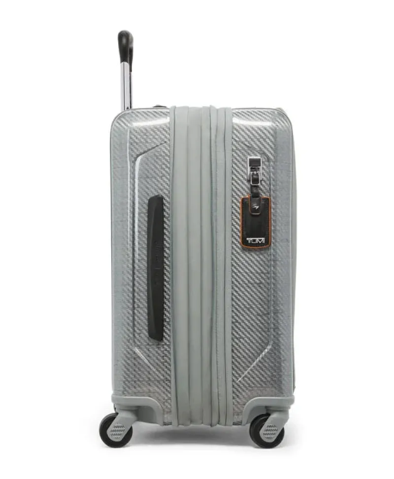 London Luggage Cabin Luggage-TUMI MCLAREN Aero International Expandable 4 Wheel Carry-On - Super Grey