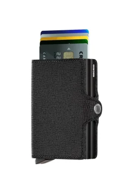 Secrid Wallets-Twinwallet Crisple Black