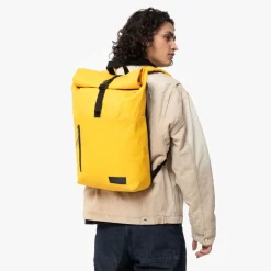 Eastpak Laptop Sleeves | Backpacks-UP ROLL Medium backpack with laptop sleeve - Tarp Yolk (yellow)