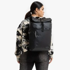 Eastpak Laptop Sleeves | Backpacks-UP ROLL Medium backpack with laptop sleeve - Tarp Black (black)