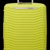 Samsonite Spinner (4 Wheel) | Lightweight Luggage-UPSCAPE Spinner Expandable (4 wheels) 55cm - Lime