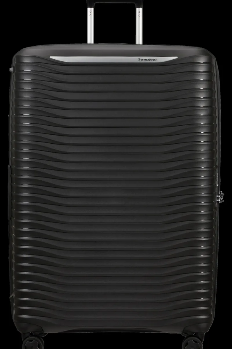 Samsonite Spinner (4 Wheel) | Hardside Luggage-UPSCAPE Spinner Expandable (4 wheels) 81cm - Black