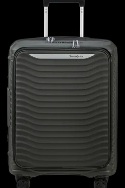 Samsonite Spinner (4 Wheel) | Hardside Luggage-UPSCAPE Spinner Expandable (4 wheels) 55cm Easy Access - Climbing Ivy
