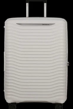 Samsonite Spinner (4 Wheel) | Hardside Luggage-UPSCAPE Spinner Expandable (4 wheels) 68cm - Cloud White