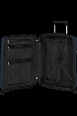 Samsonite Spinner (4 Wheel) | Hardside Luggage-UPSCAPE Spinner Expandable (4 wheels) 55cm - Blue Nights
