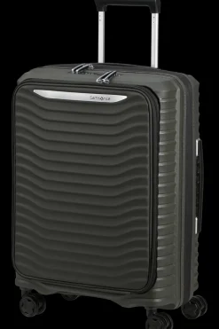 Samsonite Spinner (4 Wheel) | Hardside Luggage-UPSCAPE Spinner Expandable (4 wheels) 55cm Easy Access - Climbing Ivy