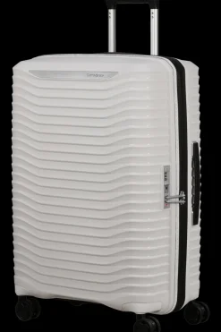 Samsonite Spinner (4 Wheel) | Hardside Luggage-UPSCAPE Spinner Expandable (4 wheels) 68cm - Cloud White
