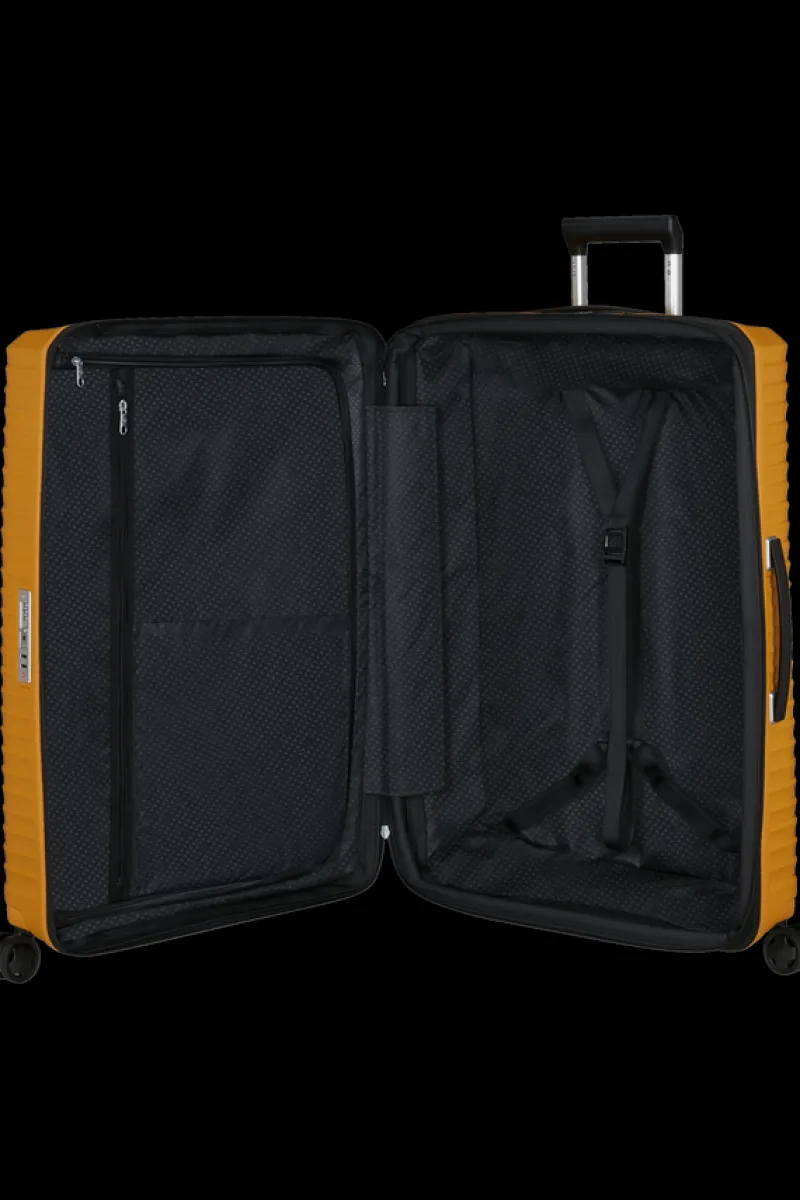 Samsonite Spinner (4 Wheel) | Eco Friendly Luggage-UPSCAPE Spinner Expandable (4 wheels) 68cm - Yellow