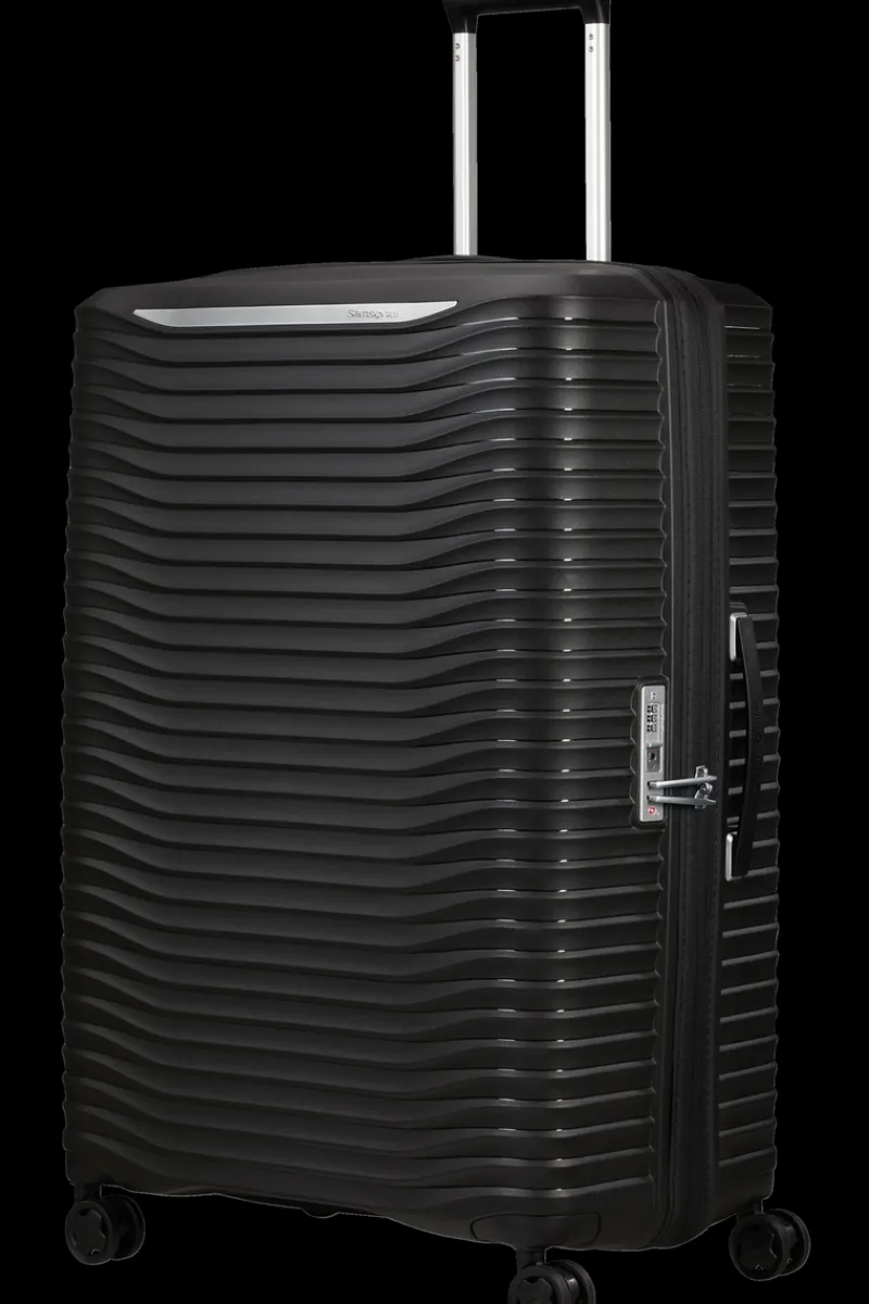 Samsonite Spinner (4 Wheel) | Hardside Luggage-UPSCAPE Spinner Expandable (4 wheels) 81cm - Black