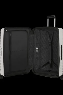 Samsonite Spinner (4 Wheel) | Eco Friendly Luggage-UPSCAPE Spinner Expandable (4 wheels) 75cm - Cloud White