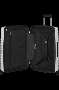 Samsonite Spinner (4 Wheel) | Hardside Luggage-UPSCAPE Spinner Expandable (4 wheels) 68cm - Cloud White