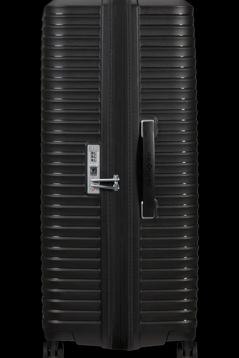 Samsonite Spinner (4 Wheel) | Hardside Luggage-UPSCAPE Spinner Expandable (4 wheels) 81cm - Black