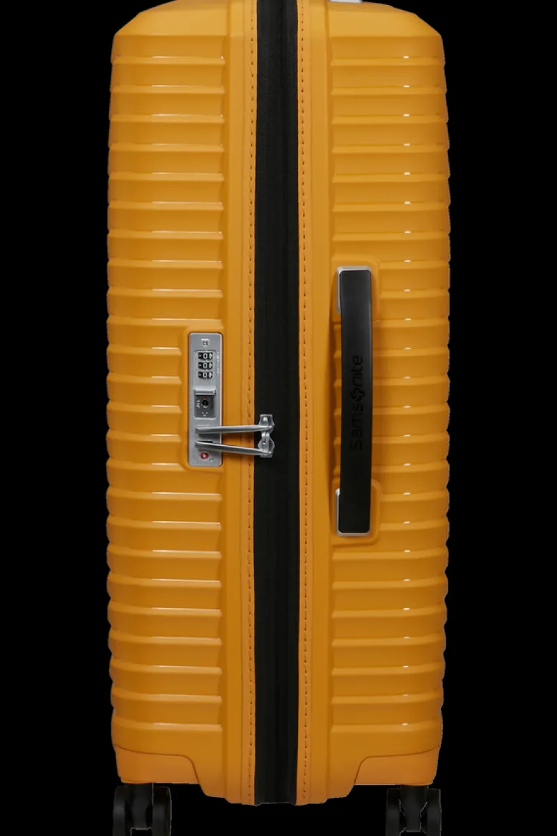 Samsonite Spinner (4 Wheel) | Eco Friendly Luggage-UPSCAPE Spinner Expandable (4 wheels) 68cm - Yellow