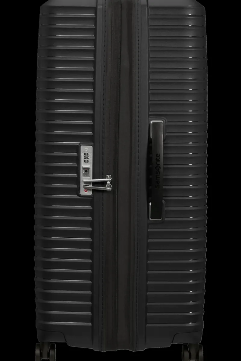 Samsonite Spinner (4 Wheel) | Hardside Luggage-UPSCAPE Spinner Expandable (4 wheels) 81cm - Black