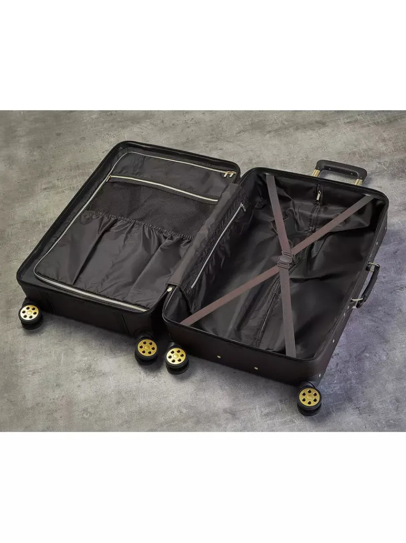 Rock Spinner (4 Wheel) | Hardside Luggage-Vintage Medium Suitcase - Burgundy