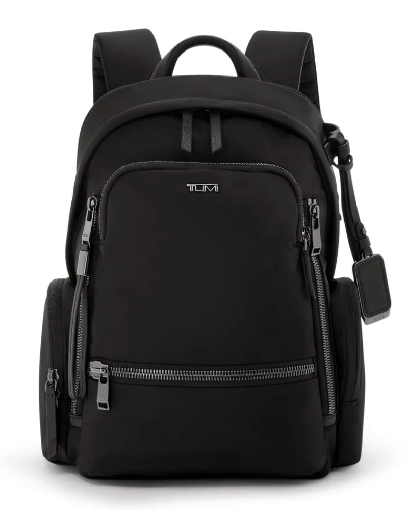 Tumi Backpacks-VOYAGEUR Celina Medium Backpack - Black/Gunmetal