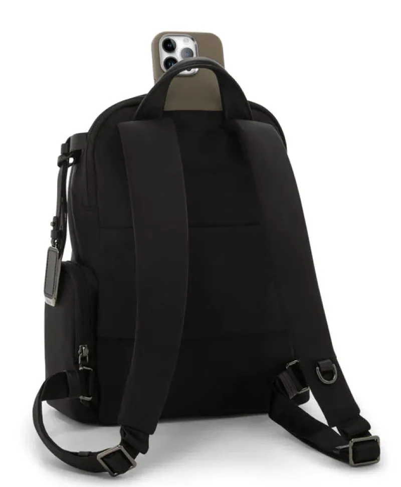 Tumi Backpacks-VOYAGEUR Celina Medium Backpack - Black/Gunmetal