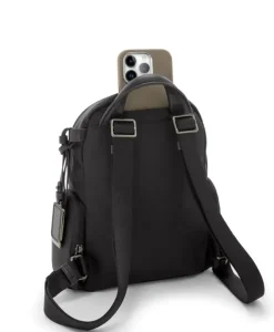 Tumi Backpacks-VOYAGEUR Celina Small Backpack - Black/Gunmetal