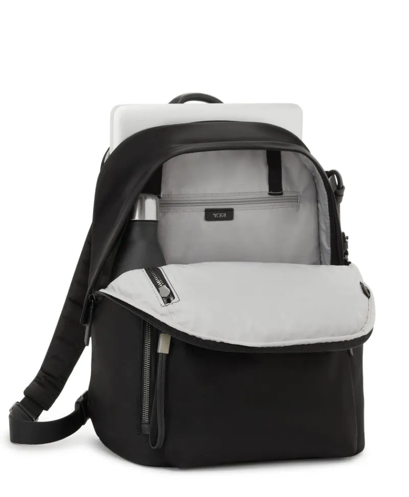 London Luggage Backpacks-VOYAGEUR Halsey Backpack - Black/Gunmetal