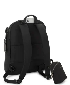 London Luggage Backpacks-VOYAGEUR Halsey Backpack - Black/Gunmetal