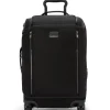 Tumi Softside Luggage | Cabin Luggage-VOYAGEUR LEGER International 4 Wheeled Expandable Carry-On - Black/Gunmetal